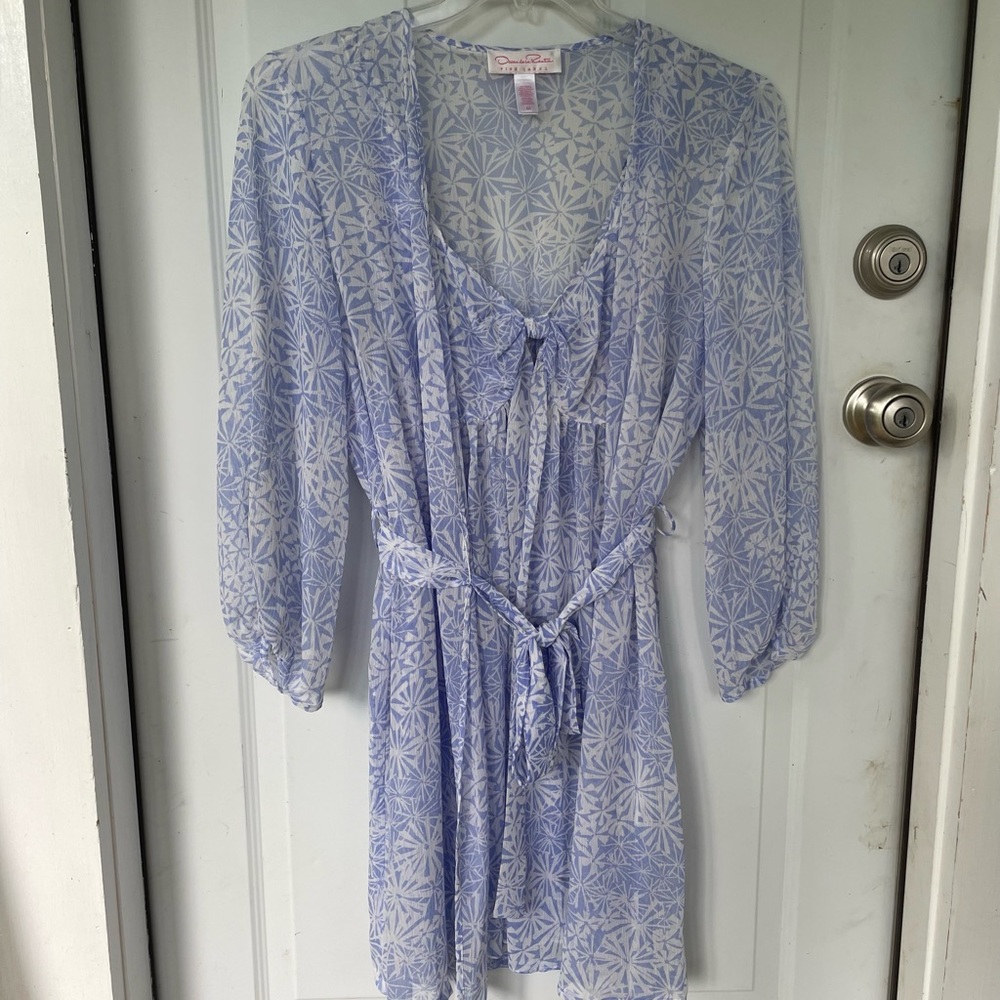 Oscar De La Renta Pink Label Dress and Robe